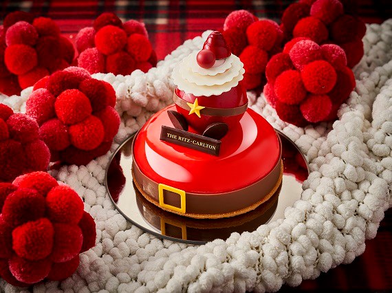 ザ・リッツ・カールトン大阪のクリスマスケーキ「ベリーベリーサンタクロース」